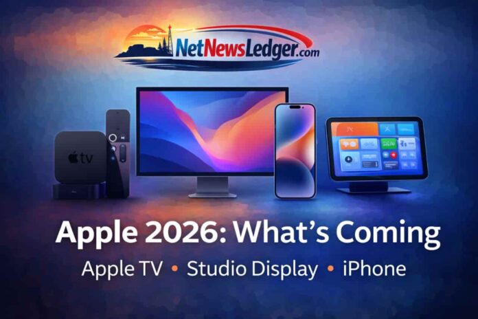 Apple’s 2026 lineup: iPhone 17e, Apple TV refresh, Studio Display 2 and smart-home upgrades.