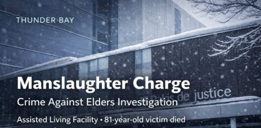 Crime Against Elders Investigation Leads to Manslaughter Charge in Thunder Bay Manslaughter Charge laid... accused granted bail