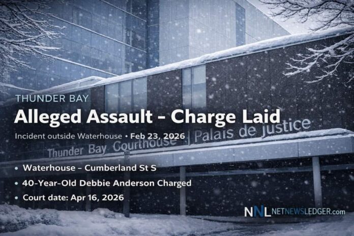 Thunder Bay Police Service, TBPS, Assault Causing Bodily Harm, Criminal Code, Waterhouse, Cumberland Street, Uride, Bail, Ontario Court, Thunder Bay Crime