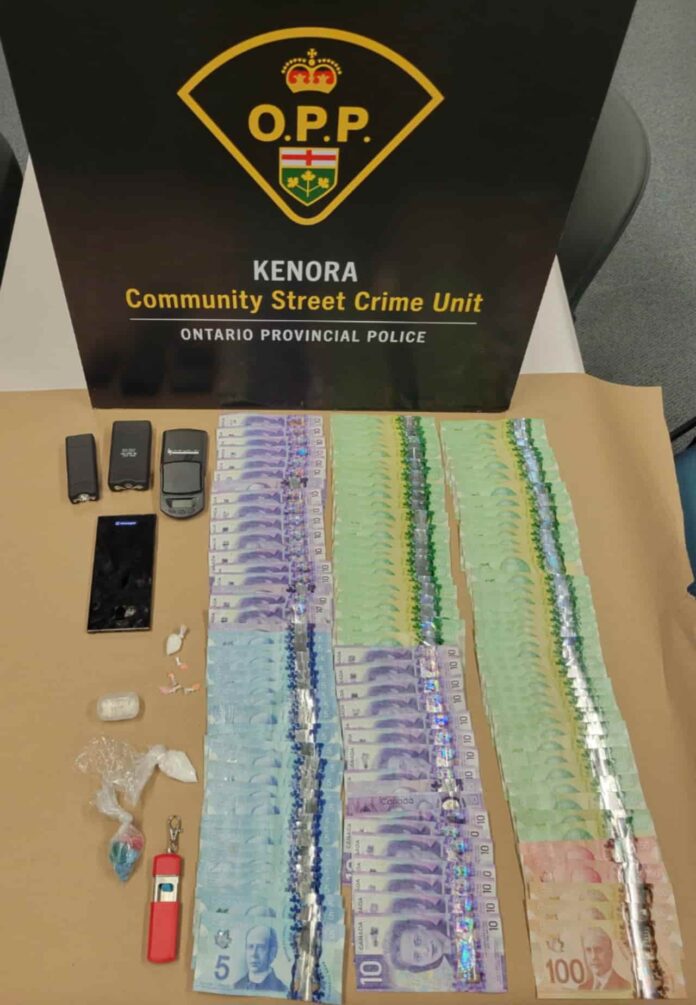Kenora OPP seize suspected fentanyl, meth, pills and weapons; two charged in trafficking probe Kenora OPP seize suspected fentanyl, meth, pills and weapons; two charged in trafficking probe