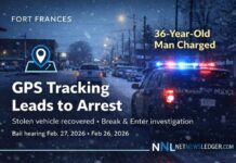GPS Tracking Leads OPP to Stolen Vehicle, Fort Frances Man Charged OPP say GPS tracking led to arrest after Fort Frances break-in; stolen vehicle, property recovered