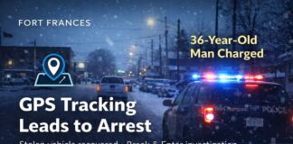 GPS Tracking Leads OPP to Stolen Vehicle, Fort Frances Man Charged OPP say GPS tracking led to arrest after Fort Frances break-in; stolen vehicle, property recovered