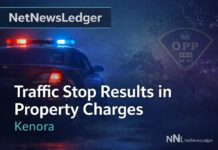 Kenora OPP Traffic Stop Leads to Property Crime Charges on Hwy. 17A Kenora OPP stop on Hwy 17A leads to property and ID charges; bail hearing in Kenora.