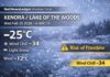 Feb. 25, 2026: Kenora & Lake of the Woods Weather Forecast — Light Snow, Dangerous Wind Chills Kenora and Lake of the Woods Weather
