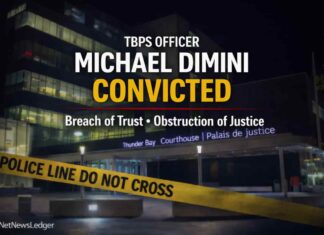 Thunder Bay Police officer Michael Dimini convicted of breach of trust, obstruction of justice Michael Dimini convicted over 2020 West Frederica entry and edits to a police report in Thunder Bay.