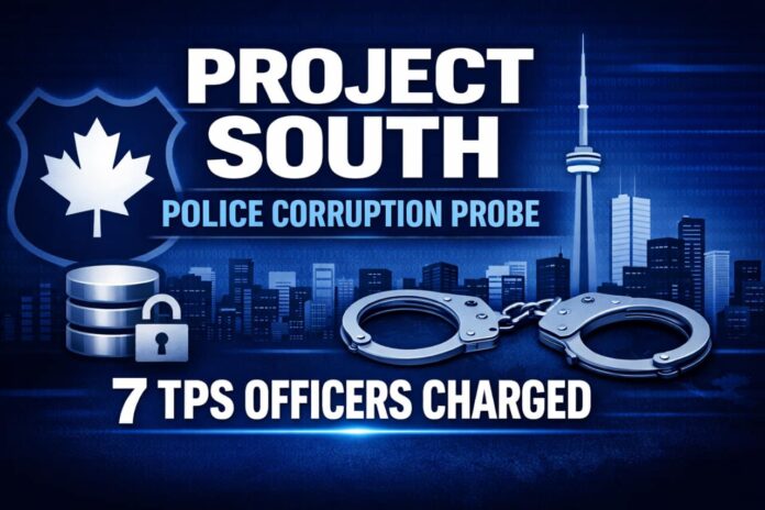 Project South: 7 TPS officers charged in alleged data leaks, bribery and drug trafficking in GTA.