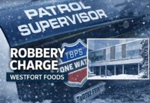 Armed Robbery Alleged at Westfort Foods; Thunder Bay Man Charged TBPS charge Thunder Bay man with robbery after alleged Westfort Foods incident involving screwdrivers