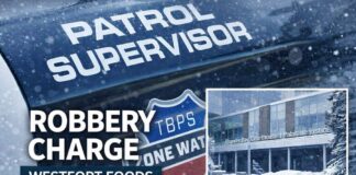 Armed Robbery Alleged at Westfort Foods; Thunder Bay Man Charged TBPS charge Thunder Bay man with robbery after alleged Westfort Foods incident involving screwdrivers