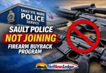 Sault Ste. Marie Police Service Declines Participation in Federal Firearm Buyback Program Sault Ste. Marie Police opt out of federal firearm buyback, citing resource demands and priorities.