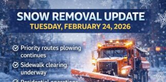 Snow Removal Update: Crews Continue Citywide Cleanup After Heavy Accumulations Thunder Bay snow removal continues Tuesday after another 10 cm; priority routes and sidewalks underway