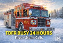 Thunder Bay Fire Rescue Kept Busy with Fires, Utility Hazards, and Storm-Related Calls TBFR battled two fires and storm hazards in 24 hours, urging electrical and severe weather safety.