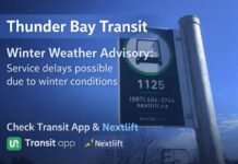 Winter Conditions Impacting Thunder Bay Transit Thunder Bay Transit Update Feb 19 2026