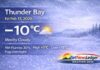 February 13, 2026: Thunder Bay Forecast — Flurries Early, Fog Tonight, and a Milder Valentine’s Weekend Thunder Bay Weather Feb 13 2026