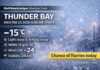 Feb. 25, 2026: Thunder Bay Forecast — Light Snow and Drifting Snow to Start the Day Thunder Bay Weather