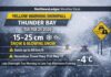 Feb. 23, 2026: Thunder Bay Weather Forecast — Yellow Snowfall Warning for Tuesday Thunder Bay weather forecast for Feb. 23, 2026: very cold today near -15°C, snow develops overnight, and a Yellow Snowfall Warning targets Tuesday with heavy snow, blowing snow, and hazardous travel on Highways 11 and 17