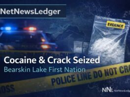 Cocaine, Crack Seized in Bearskin Lake First Nation Search; Two Charged Bearskin Lake search nets cocaine/crack and $15K cash; two charged with trafficking and theft inquiry.