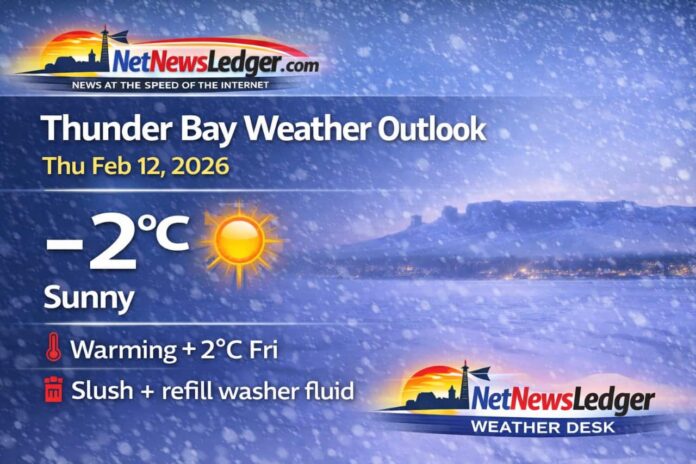 Feb 12 2024 Thunder Bay Weather