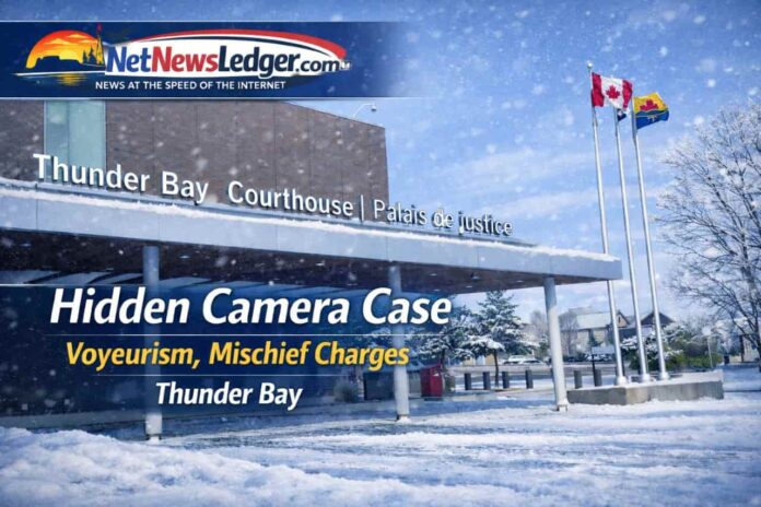 Hidden-camera allegation leads to voyeurism, mischief charges in Thunder Bay; court date pending