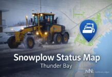 City of Thunder Bay Launches New Snowplow Status Map Thunder Bay launches a near real-time Snowplow Status Map so residents can track plows and road servicing
