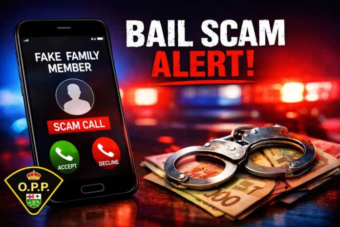 OPP warn Ontario residents about a fake bail scam using spoofed calls and voice cloning to steal cash
