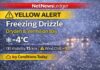 March 6, 2026: Dryden & Vermilion Bay Weather Forecast — Yellow Advisory for Freezing Drizzle Dryden Weather