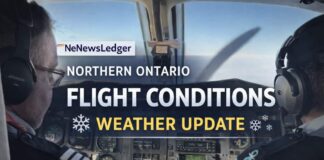 March 19, 2026: Far North Ontario Weather and Aviation Report for Sandy Lake, Sachigo Lake, Neskantaga, Summer Beaver, Fort Severn, Attawapiskat and Peawanuck Sandy Lake weather, Sachigo Lake weather, Neskantaga weather, Summer Beaver weather, Fort Severn weather, Attawapiskat weather, Peawanuck weather, Far North Ontario weather, Nishnawbe Aski Nation weather, northern aviation weather, Ontario aviation conditions, Sandy Lake Airport, Big Trout Lake Airport, Lansdowne House Airport, Fort Severn Airport, Attawapiskat Airport, Peawanuck Airport, snow forecast, wind chill, frostbite risk, northern Ontario snow, remote airport conditions, winter flying, James Bay weather, Hudson Bay coast weather, NetNewsLedger Weather Desk