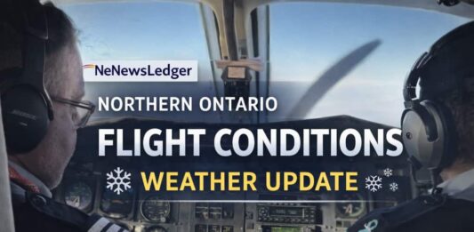 March 19, 2026: Far North Ontario Weather and Aviation Report for Sandy Lake, Sachigo Lake, Neskantaga, Summer Beaver, Fort Severn, Attawapiskat and Peawanuck Sandy Lake weather, Sachigo Lake weather, Neskantaga weather, Summer Beaver weather, Fort Severn weather, Attawapiskat weather, Peawanuck weather, Far North Ontario weather, Nishnawbe Aski Nation weather, northern aviation weather, Ontario aviation conditions, Sandy Lake Airport, Big Trout Lake Airport, Lansdowne House Airport, Fort Severn Airport, Attawapiskat Airport, Peawanuck Airport, snow forecast, wind chill, frostbite risk, northern Ontario snow, remote airport conditions, winter flying, James Bay weather, Hudson Bay coast weather, NetNewsLedger Weather Desk