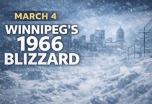 The Blizzard That Stopped Winnipeg: March 4, 1966 — and What Major Cities Learn the Hard Way On March 4, 1966, Winnipeg and much of southern Manitoba were swallowed by a full-on prairie blizzard—the kind that turns familiar streets into featureless white corridors and makes a short commute feel like a survival situation