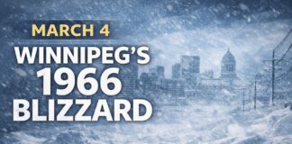 The Blizzard That Stopped Winnipeg: March 4, 1966 — and What Major Cities Learn the Hard Way On March 4, 1966, Winnipeg and much of southern Manitoba were swallowed by a full-on prairie blizzard—the kind that turns familiar streets into featureless white corridors and makes a short commute feel like a survival situation