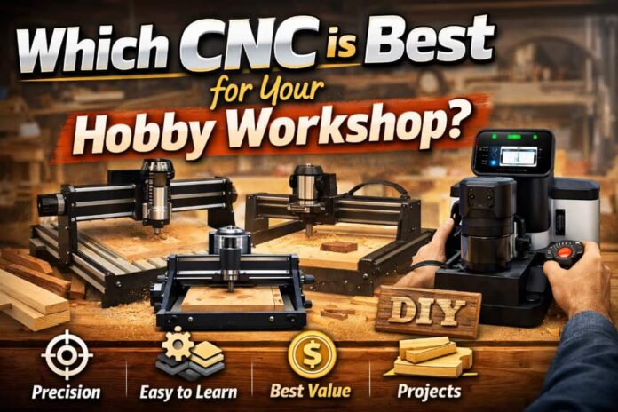 A CNC can be a very smart addition to a hobby shop, but only if you buy the right class of machine for the work you actually do