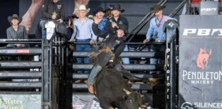 MARCUS MAST BATTLES THROUGH TOUGH WEEKEND TO REIGN VICTORIOUS IN READING IN FRONT OF SELLOUT CROWD Marcus Mast prevailed at PBR Reading to hold the event buckle up high Saturday night, covering two of his three bulls in Santander Arena