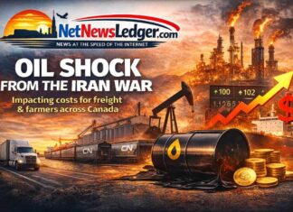 Middle East oil shock could lift inflation, raise freight costs and test Prairie farm margins oil prices, Canada inflation, Port of Thunder Bay, grain shipping, diesel, farmers, Bank of Canada, Iran, Middle East, freight