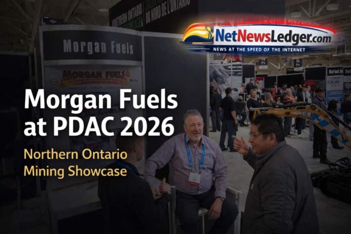 Morgan Fuels,PDAC 2026,NOMS,Northern Ontario Mining Showcase,FedNor,Northwestern Ontario,Mining,Exploration,Fuel Delivery,Lubricants,Propane,Thunder Bay,Toronto,Trade Show,Economic Development,Jobs,Exports,Resource Sector