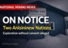 Two Anisininew Nations Put Signature Resources and Ontario on Formal Notice Over Exploration Two Anisininew Nations warn Signature Resources and Ontario over exploration without consent.