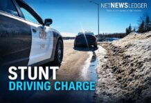 Nipigon OPP charge Alberta driver with stunt driving Nipigon OPP charge Alberta driver with stunt driving after 141 km/h in a 90 km/h zone