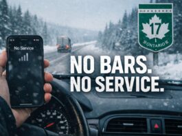 “No Service” on the Trans-Canada: Dead Zones from Kenora to Sault Ste. Marie Raise the Stakes for Safety and Business No Cell Service on Trans Canada