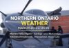 Northern Ontario Weather Forecast for March 20, 21 and 22, 2026 Northern Ontario weather forecast for March 20 to 22, 2026: updated forecasts for Marten Falls/Ogoki, Neskantaga, Sachigo Lake, Kitchenuhmaykoosib, Attawapiskat, and Round Lake, with light snow, flurries, and colder weekend temperatures.