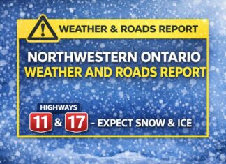 Northwestern Ontario Weather and Roads Report: Snow, Ice Pellets and Freezing Rain Hit Highways 11 and 17 Roads and Weather Mar 21, 2026 at 09_02_47 AM