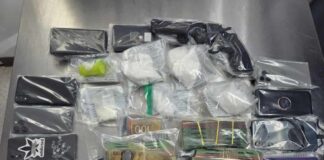 Four people face trafficking charges after a Sioux Lookout raid seized cocaine, meth and cash Sioux Lookout OPP Image