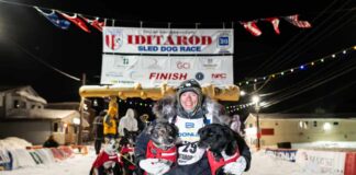 Sioux Lookout musher Jesse Terry wins Iditarod Rookie of the Year in 14th place finish Photo: Siri Raitto | siriraitto.com