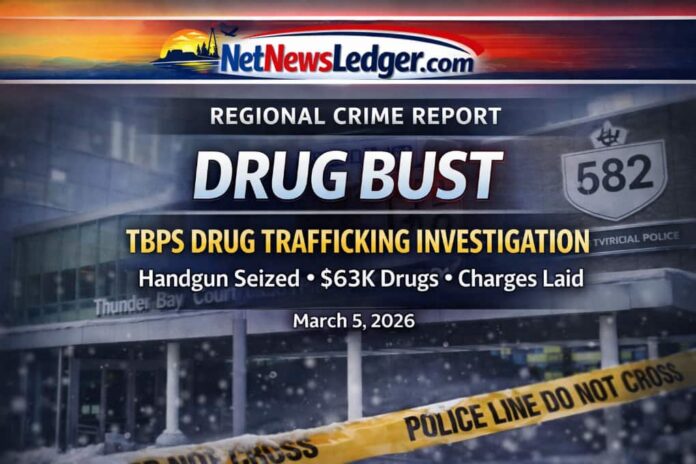 Thunder Bay Police Drug Bust