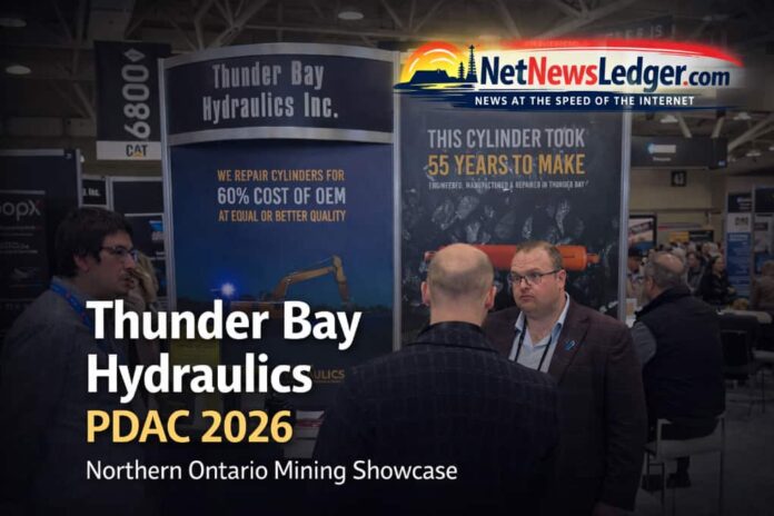 Thunder Bay Hydraulics,PDAC 2026,NOMS,Northern Ontario Mining Showcase,FedNor,Thunder Bay,Mining News,Hydraulics,Pneumatics,Manufacturing,Mining Services,Exploration,Toronto,Trade Show,Northern Ontario,Jobs,Exports
