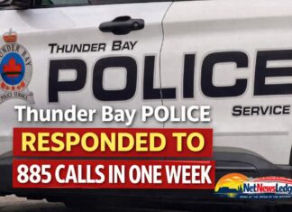 Thunder Bay police responded to 885 calls for service in past week Thunder Bay Police Calls for Service March 1-7 2026