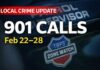 Thunder Bay Police Responded to 901 Calls for Service Feb. 22–28 Thunder Bay Police responded to 901 calls Feb. 22–28; dispatch handled 4,396 calls, 1,896 to 911.