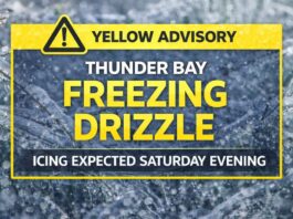 March 21, 2026: Thunder Bay Under Yellow Freezing Drizzle Advisory This Evening Thunder Bay weather, Thunder Bay freezing drizzle advisory, Thunder Bay yellow advisory, Thunder Bay March 21 2026 weather, Thunder Bay freezing rain risk, icy roads Thunder Bay, slippery sidewalks Thunder Bay, Thunder Bay forecast, Environment Canada Thunder Bay, Thunder Bay Airport weather, freezing drizzle Ontario, Northwestern Ontario weather, Thunder Bay local weather, Sunday forecast Thunder Bay, late winter weather Thunder Bay, March weather Thunder Bay, NetNewsLedger weather