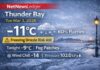 March 3, 2026: Thunder Bay Weather Forecast — Clear Start, Flurries and Freezing Drizzle Risk Thunder Bay Weather