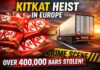 Truck Carrying More Than 400,000 KitKat Bars Stolen in Europe Ahead of Easter Kit Kat Theft