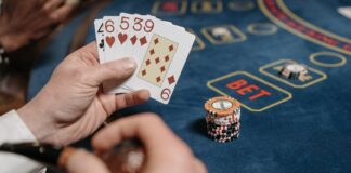American Blackjack vs European Blackjack: Which Feels Clearer for Beginners? Cards and chips on blackjack table