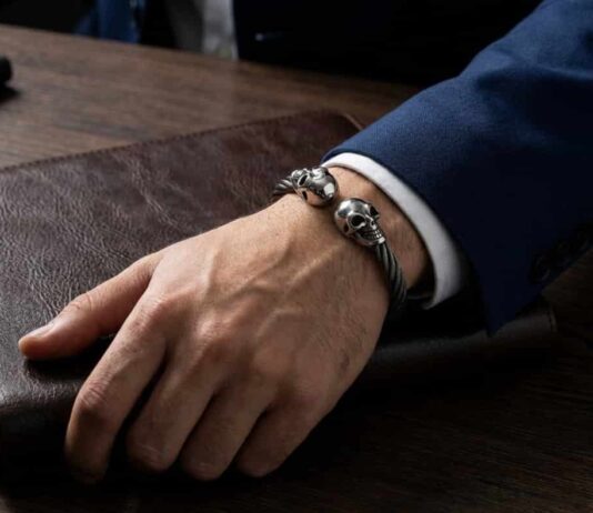 7 Minimalist Skull Bracelets You Can Get Away With Wearing at the Office The skull bracelet has 500 years of history as a gentleman's accessory. In 2026, minimalist versions work in most professional environments when the proportion is small, the metal is real, and the design is intentional
