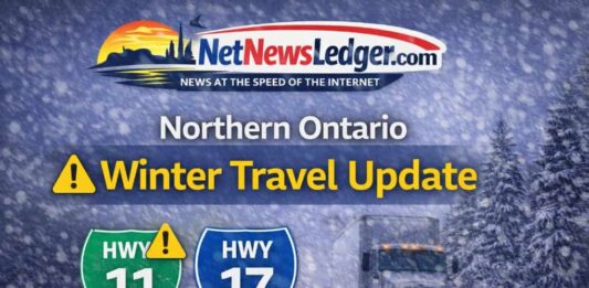 March 12–14, 2026 Traveller’s Forecast Thunder Bay, Thunder Bay weather, Thunder Bay forecast, CYQT, Thunder Bay Airport, Weather Underground CYQT, Environment Canada Thunder Bay, March 12 2026, March 13 2026, snow tonight, blowing snow, local blowing snow, special weather statement, snowfall, wind gusts 50 km/h, wind gusts 60 km/h, easterly wind, northeast wind, northwest wind